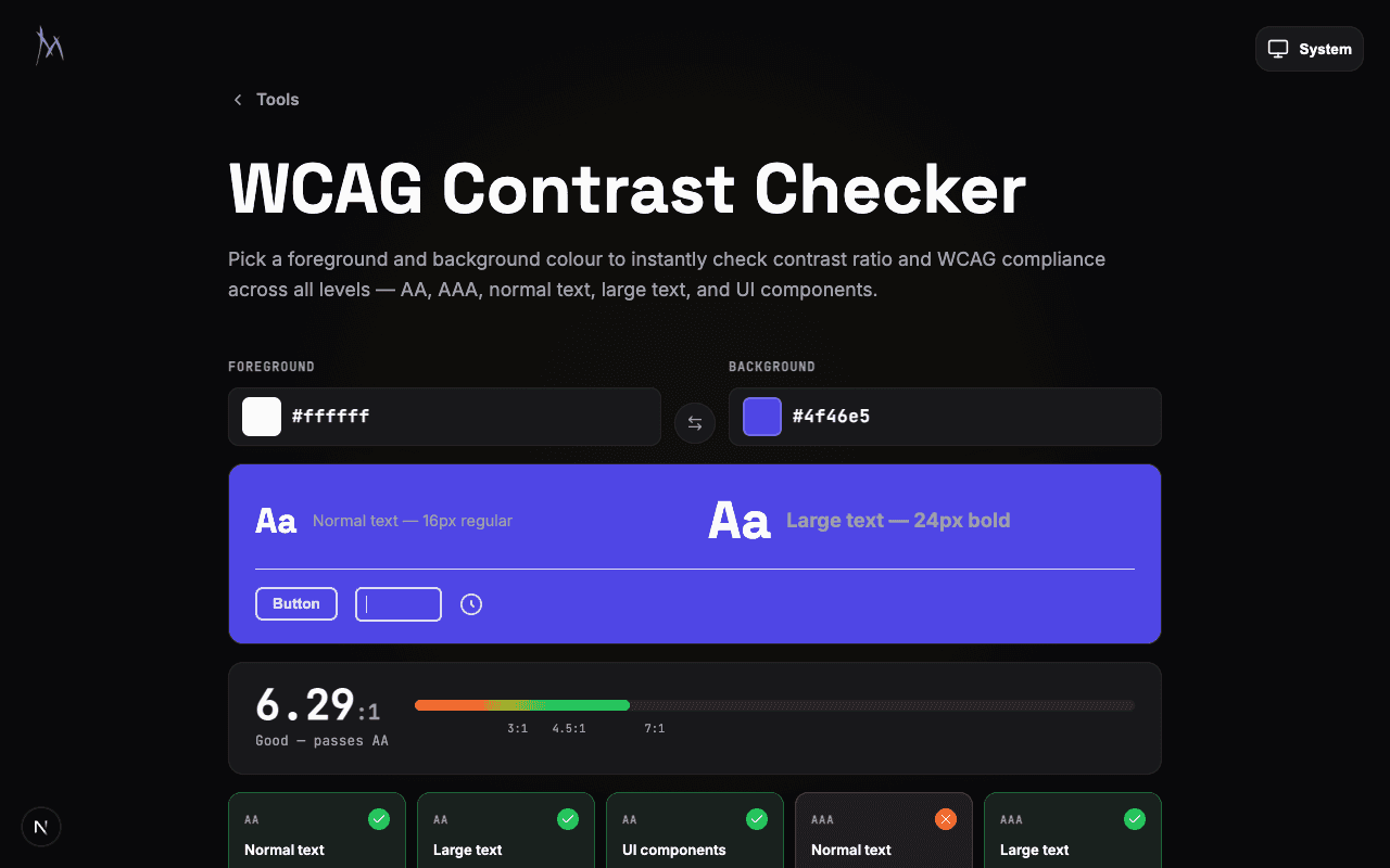 contrast checker